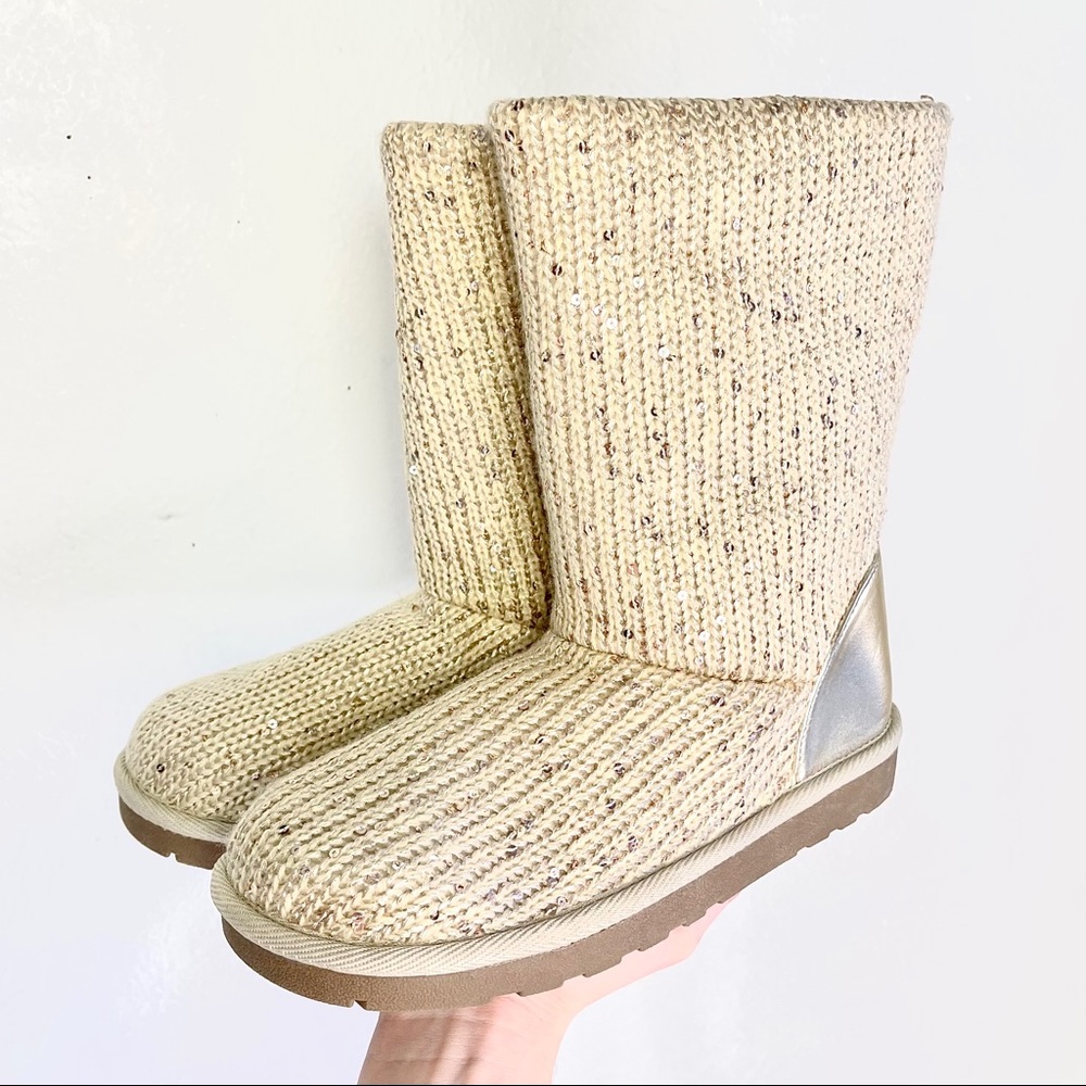 Arizona knit sequins sweater boots! NWB